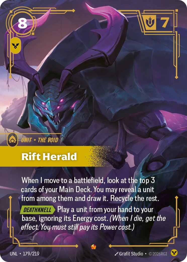 Rift Herald 卡圖