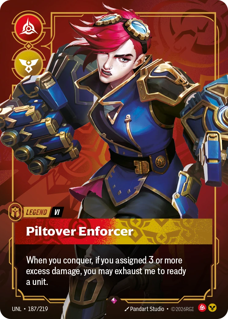 Piltover Enforcer 卡圖