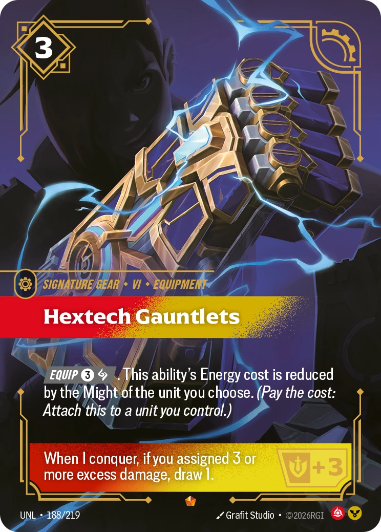 Hextech Gauntlets 卡圖