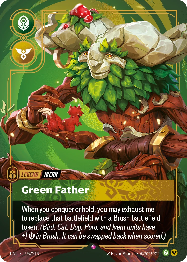 Green Father 卡圖