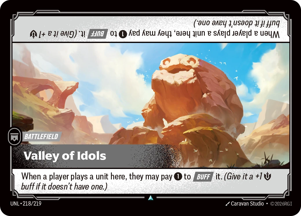 Valley of Idols 卡圖