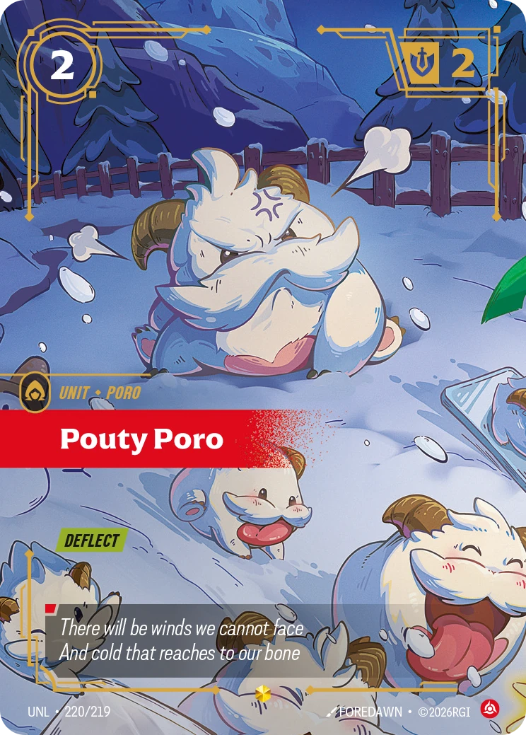 Pouty Poro 卡圖