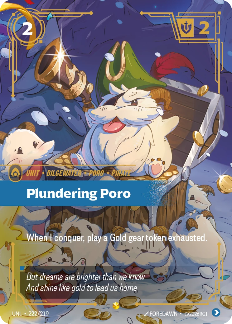 Plundering Poro 卡圖