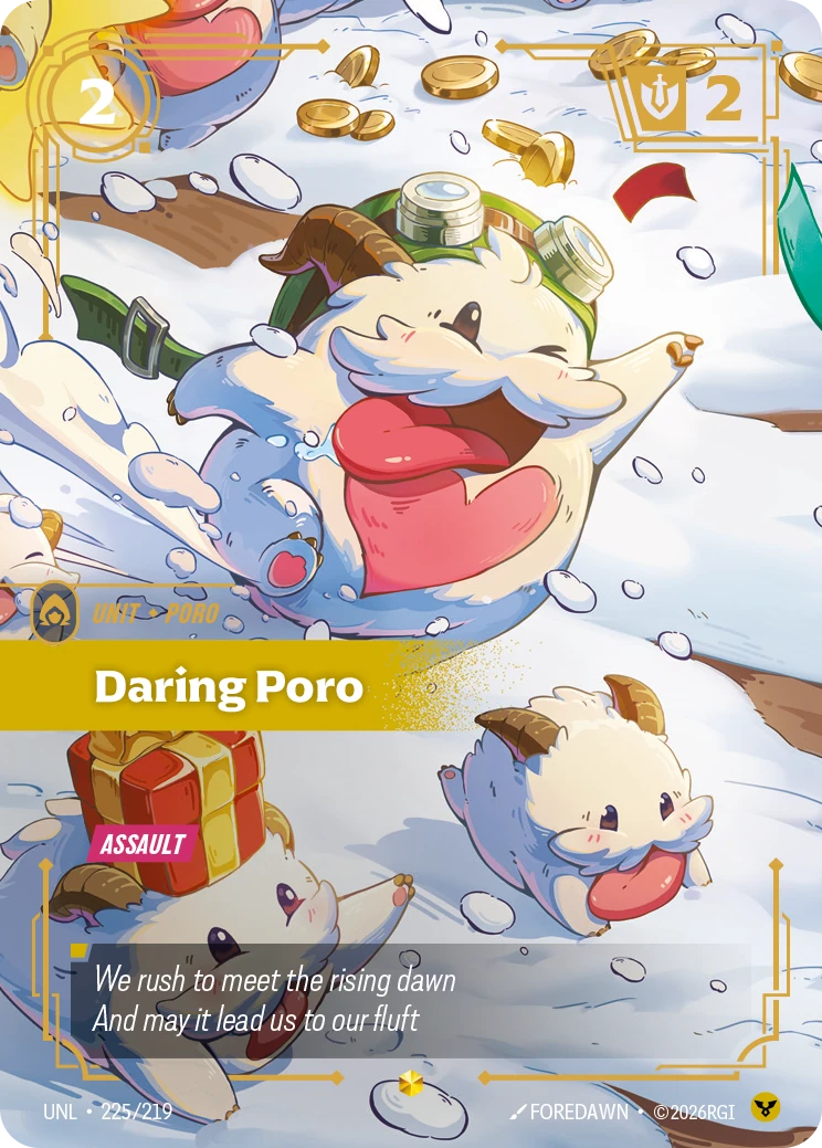 Daring Poro 卡圖