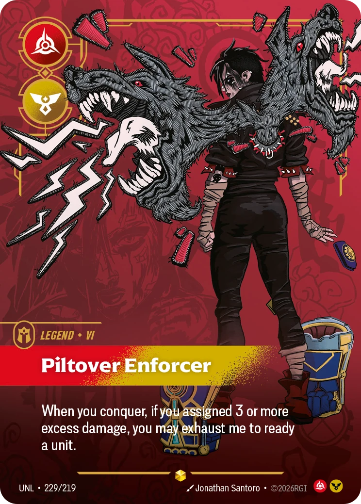 Piltover Enforcer 卡圖