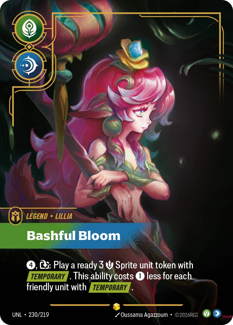 Bashful Bloom 卡圖