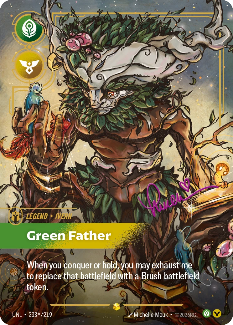 Green Father 卡圖