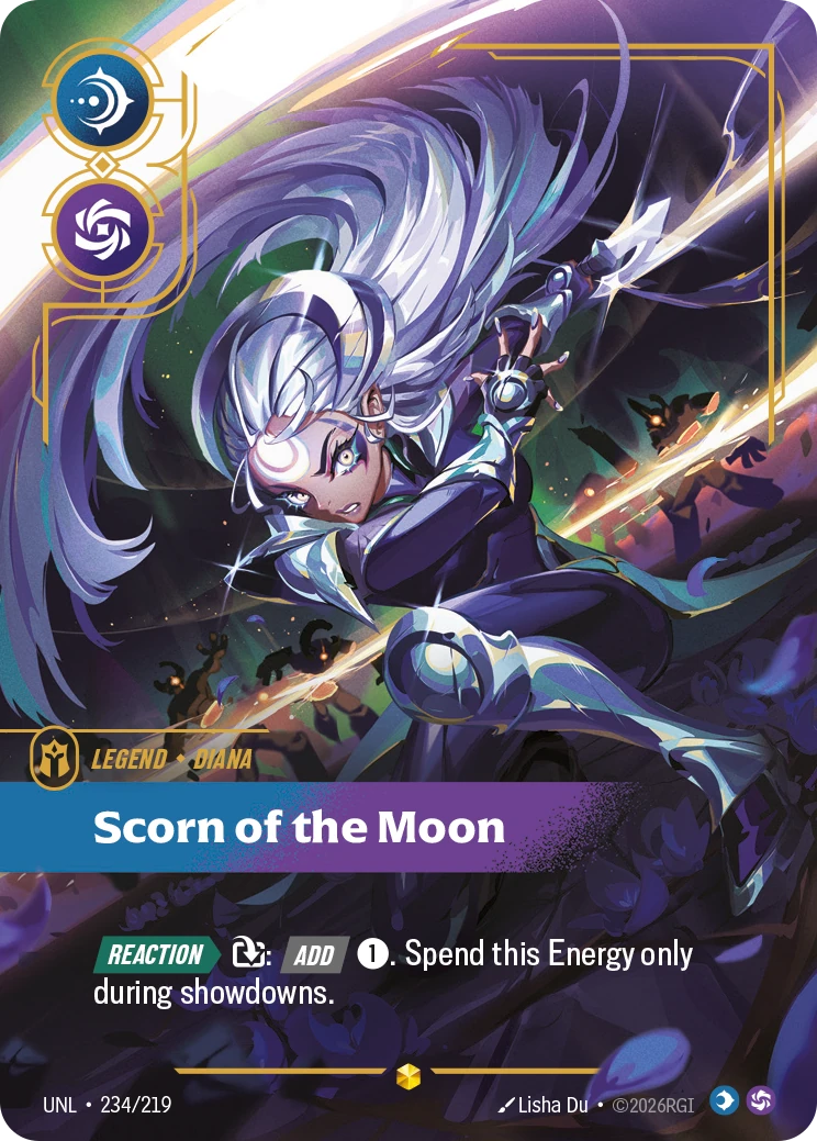 Scorn of the Moon 卡圖