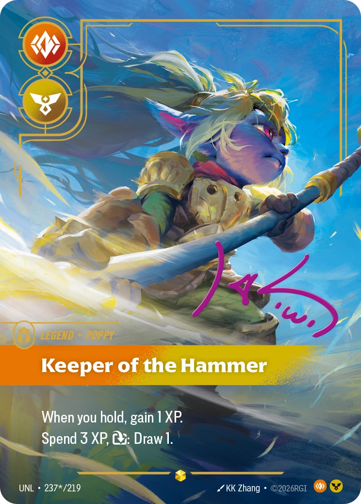 Keeper of the Hammer 卡圖