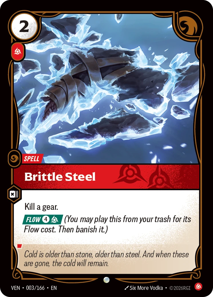 Brittle Steel 卡圖