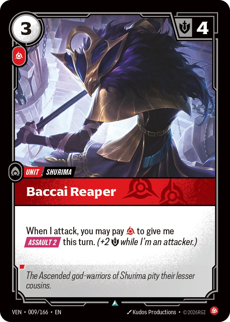 Baccai Reaper 卡圖