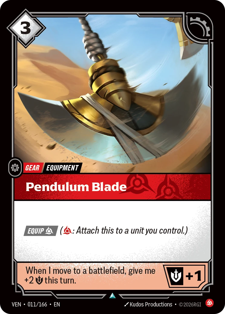 Pendulum Blade 卡圖