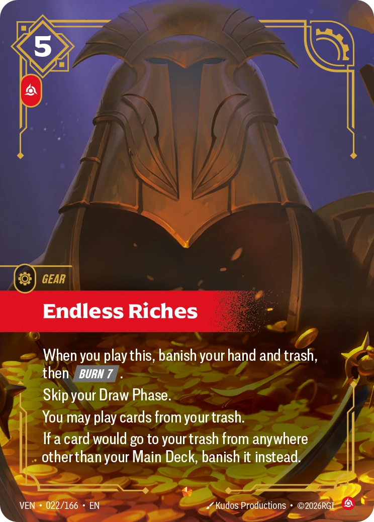 Endless Riches 卡圖