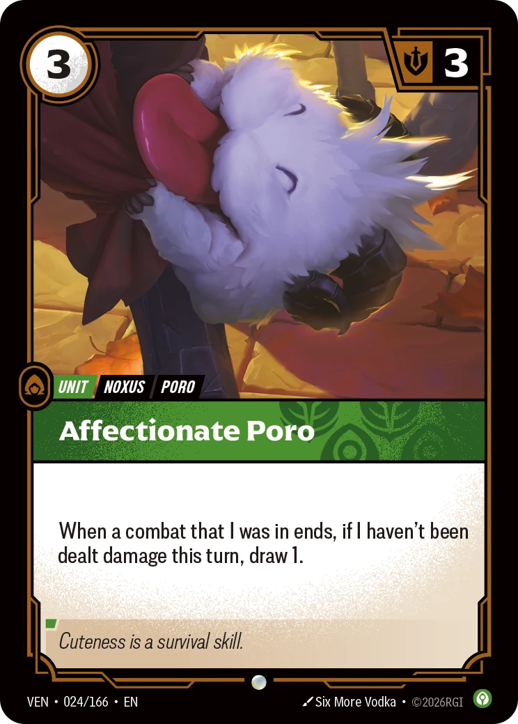 Affectionate Poro 卡圖