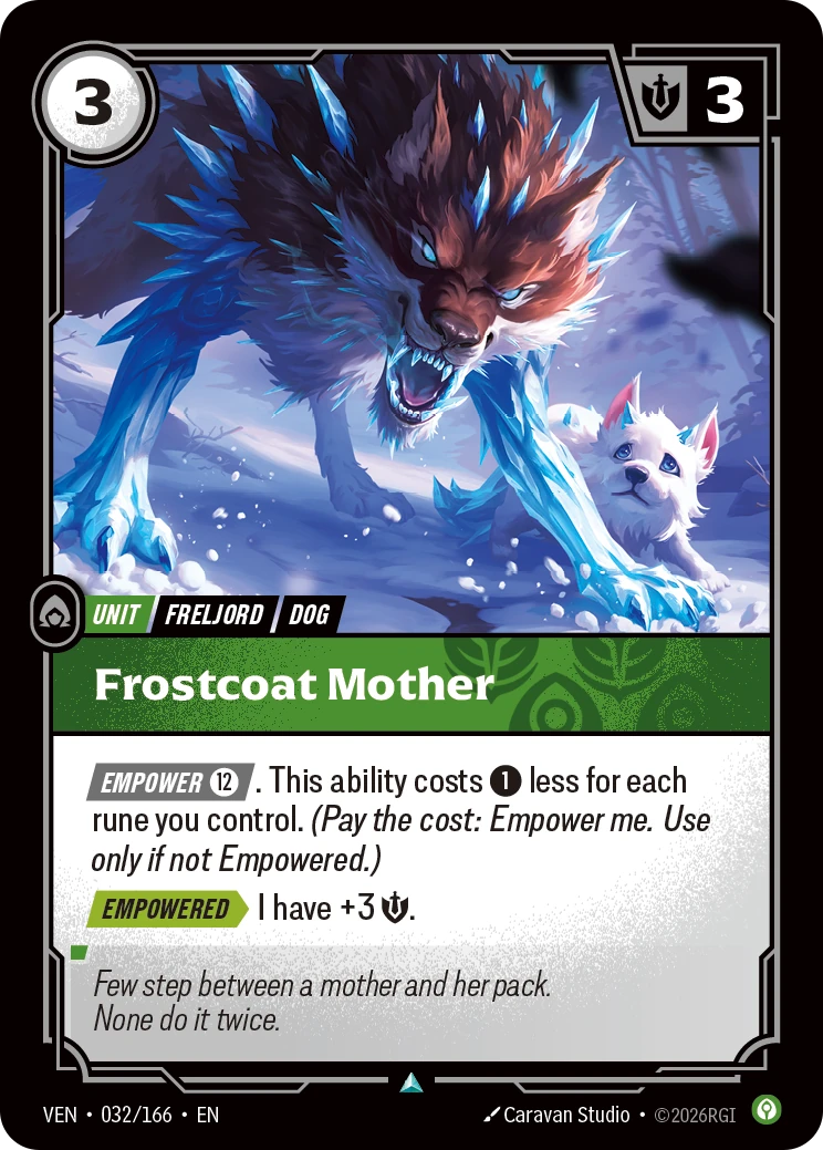 Frostcoat Mother 卡圖