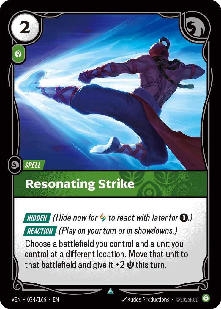 Resonating Strike 卡圖