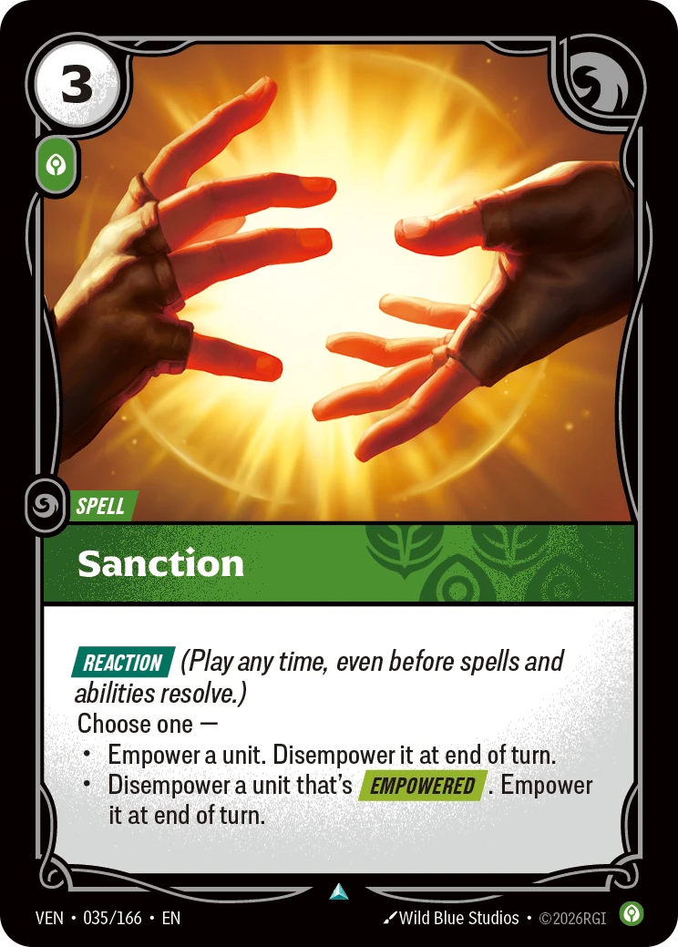 Sanction 卡圖