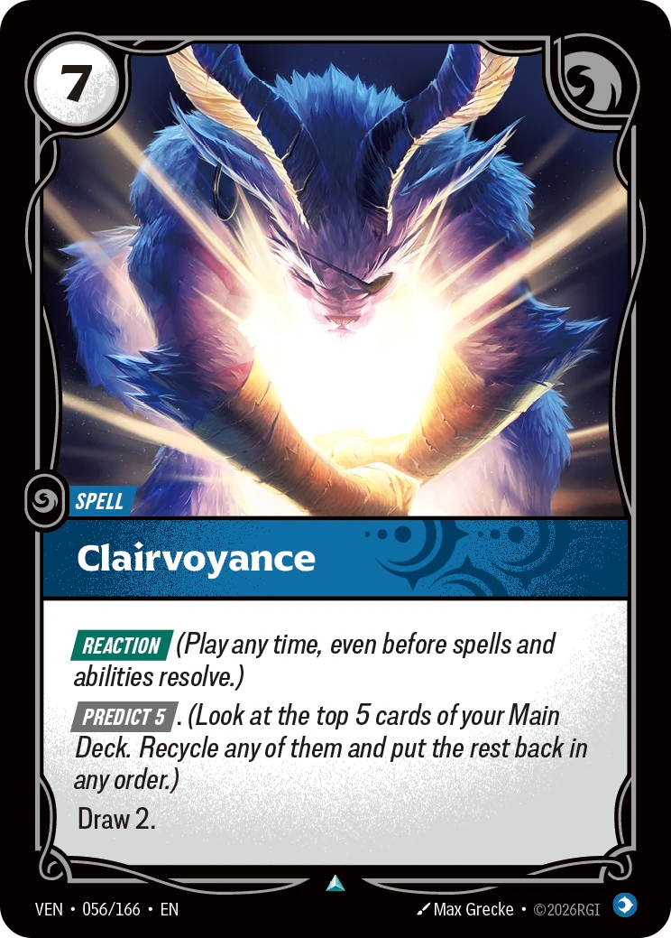 Clairvoyance 卡圖