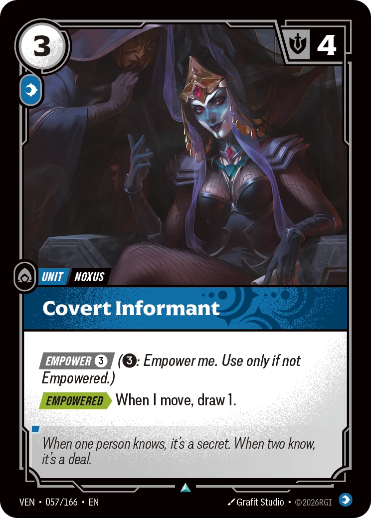 Covert Informant 卡圖