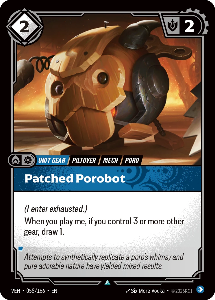 Patched Porobot 卡圖