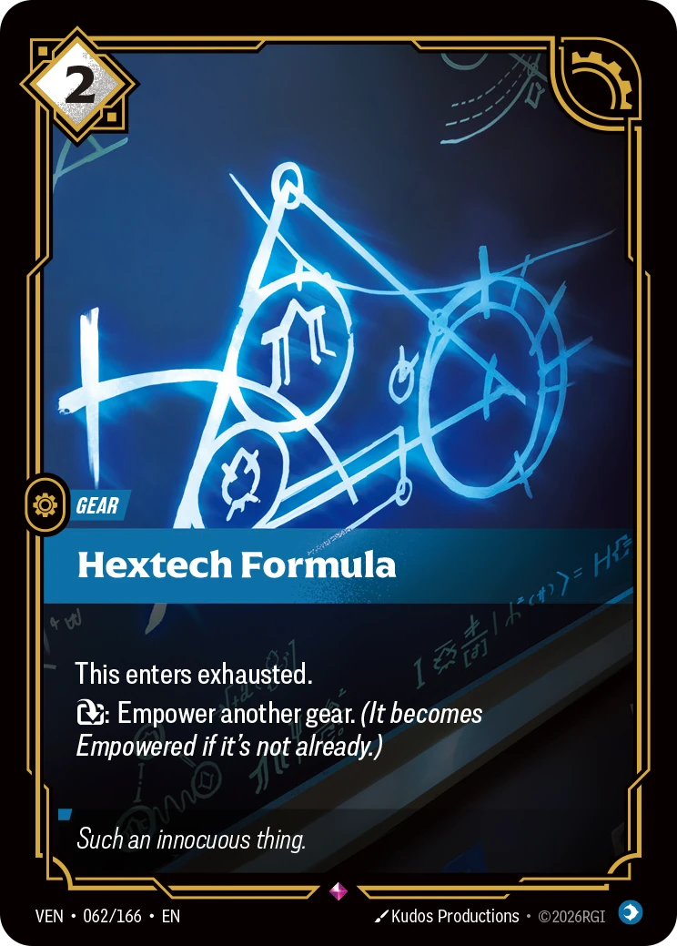 Hextech Formula 卡圖
