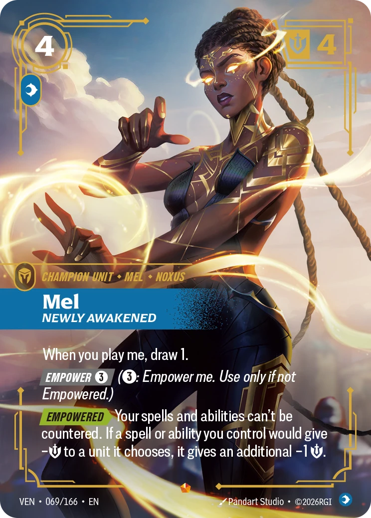 Mel, Newly Awakened 卡圖