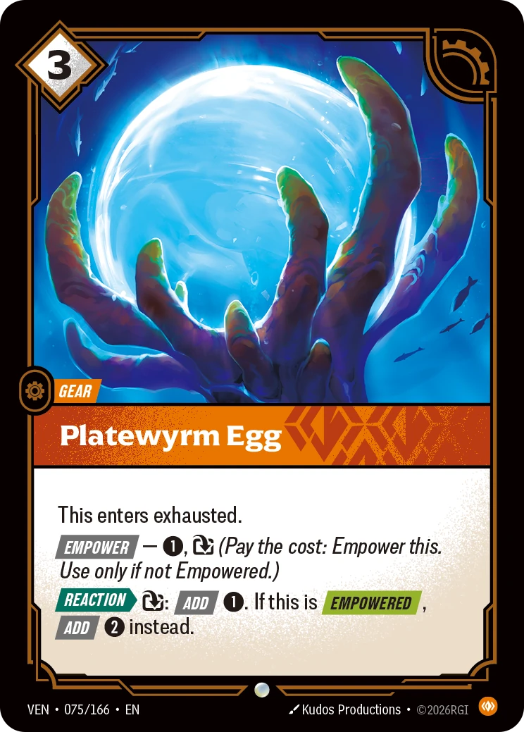 Platewyrm Egg 卡圖
