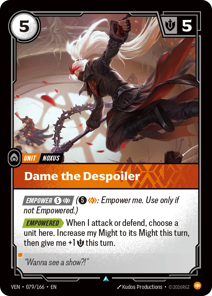 Dame the Despoiler 卡圖