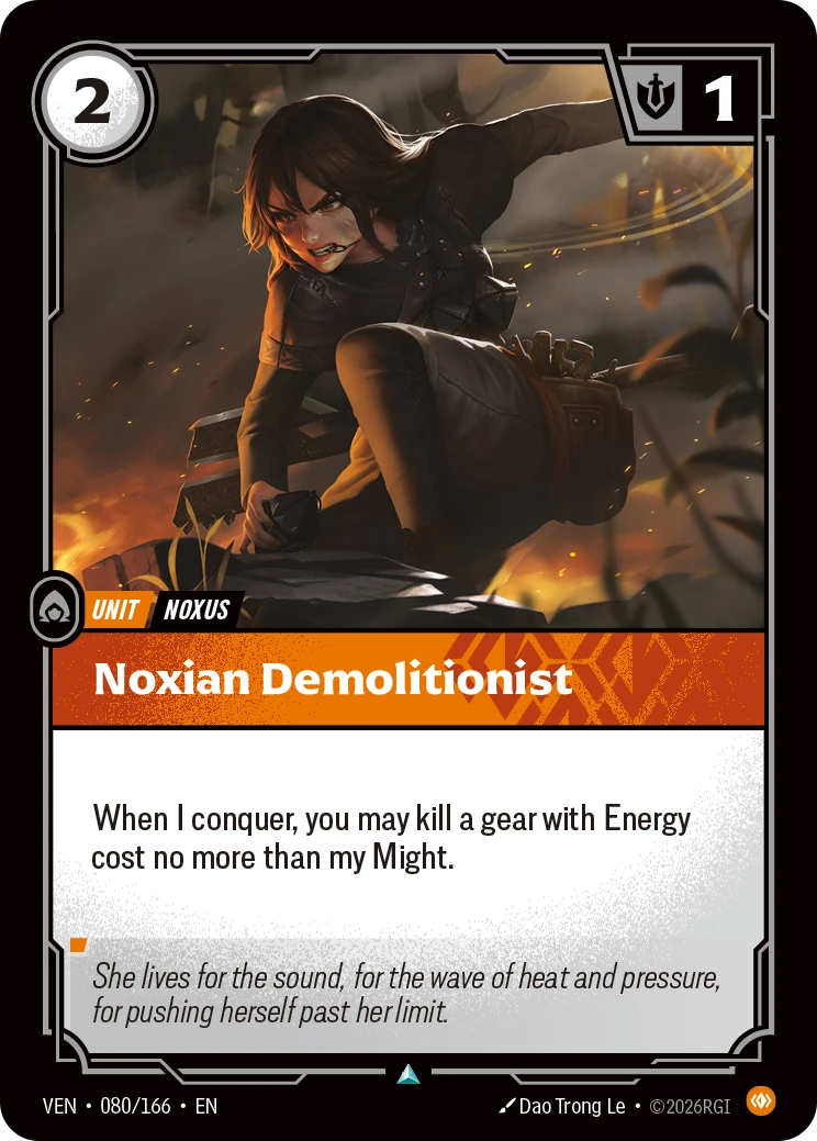 Noxian Demolitionist 卡圖