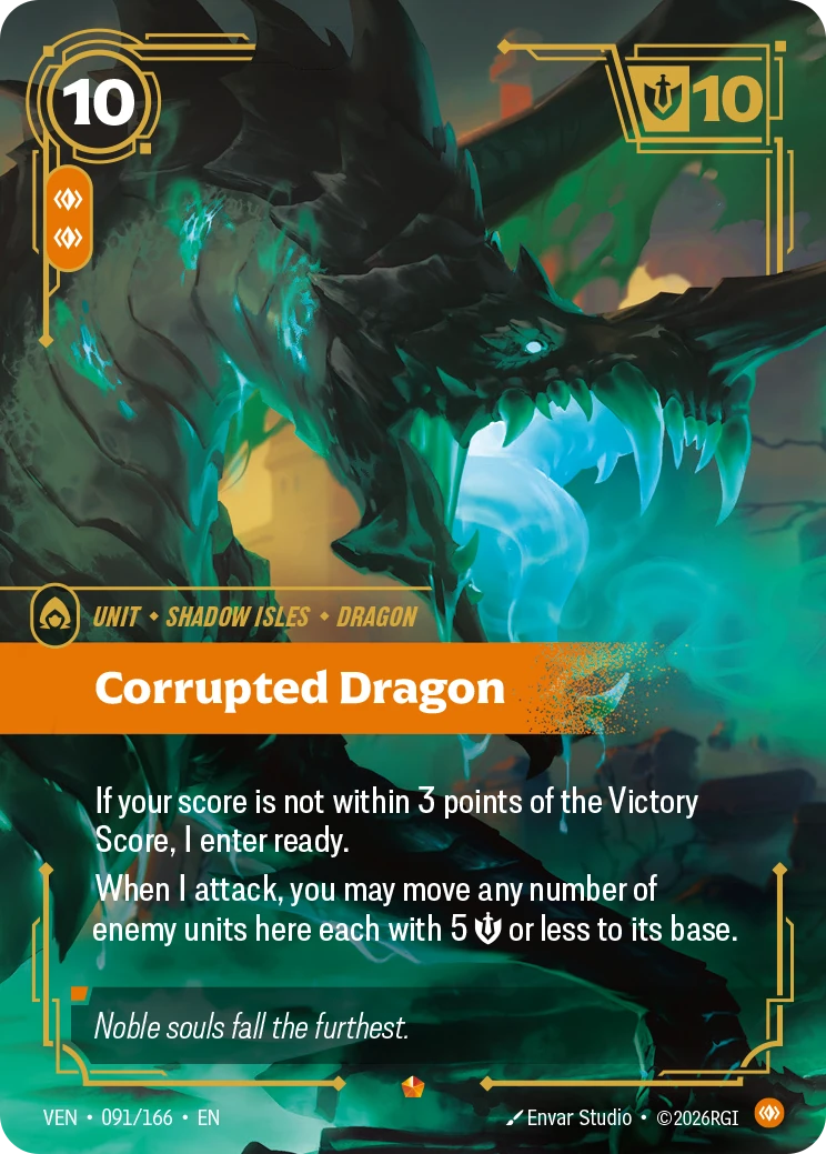 Corrupted Dragon 卡圖