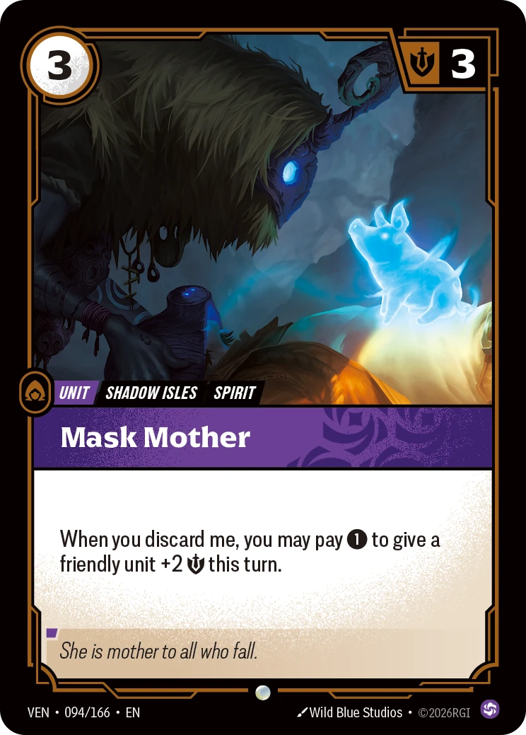 Mask Mother 卡圖