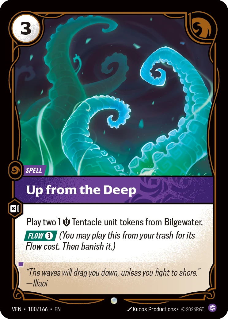Up from the Deep 卡圖