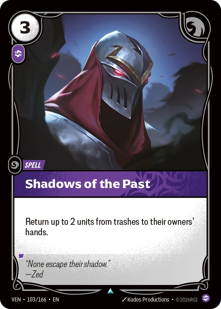 Shadows of the Past 卡圖