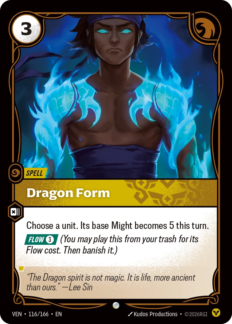 Dragon Form 卡圖