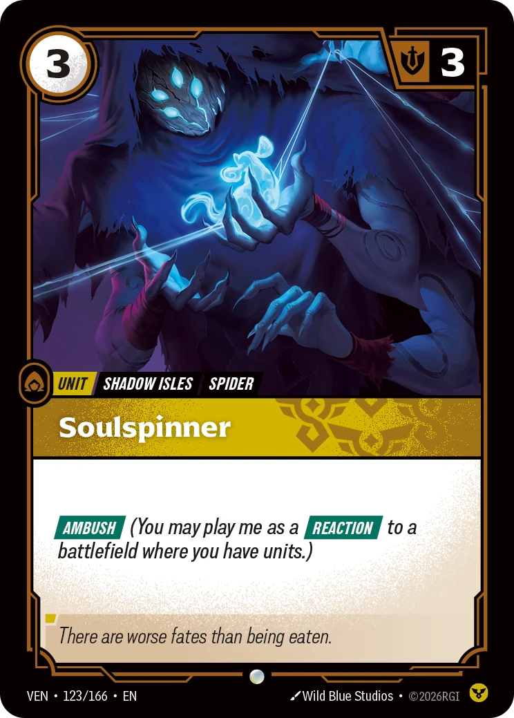 Soulspinner 卡圖