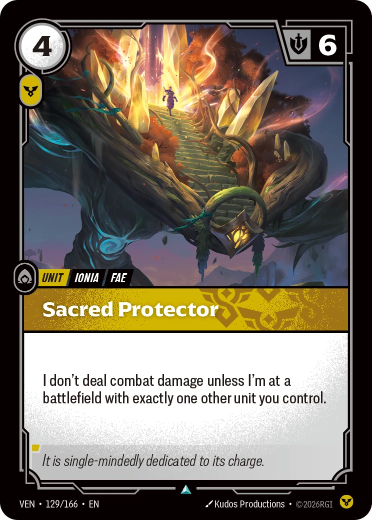 Sacred Protector 卡圖