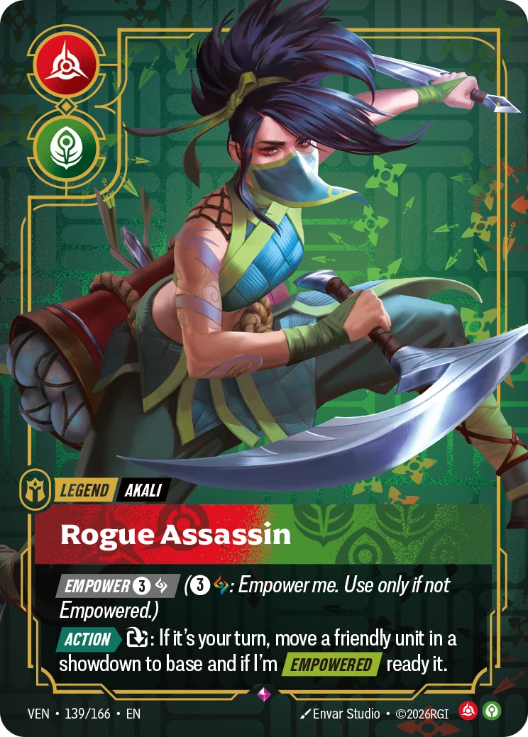 Rogue Assassin 卡圖