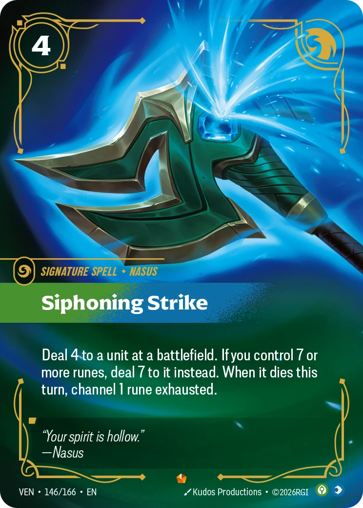 Siphoning Strike 卡圖