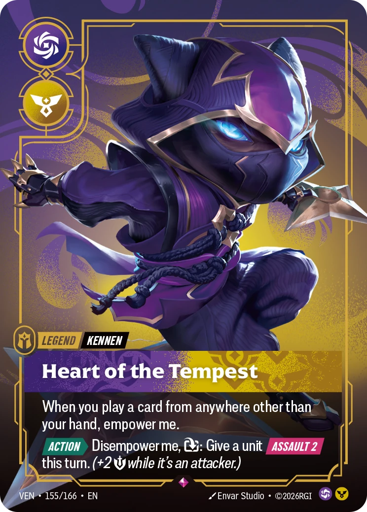 Heart of the Tempest 卡圖