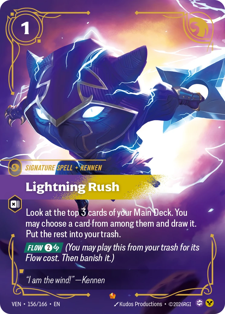Lightning Rush 卡圖