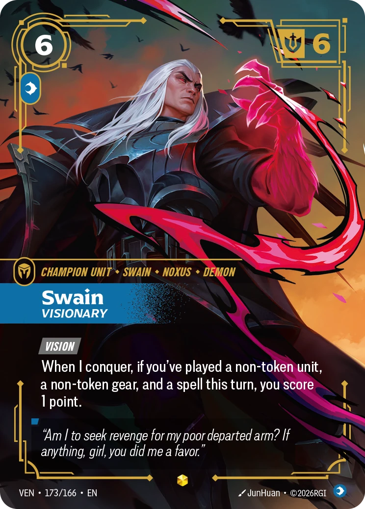Swain, Visionary 卡圖