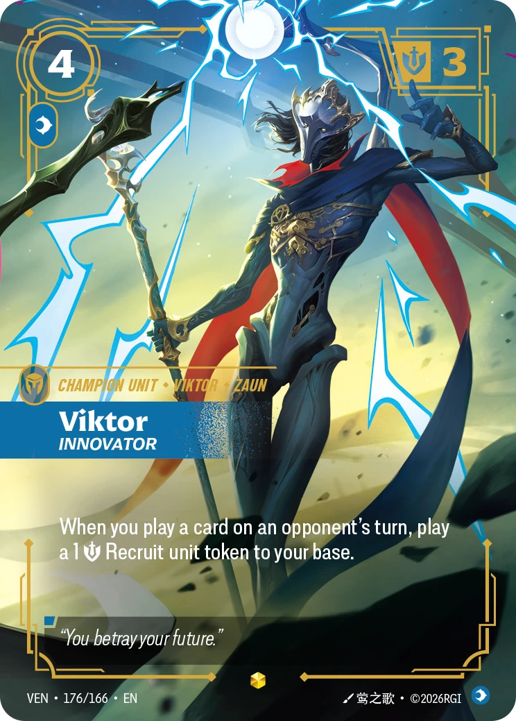 Viktor, Innovator 卡圖