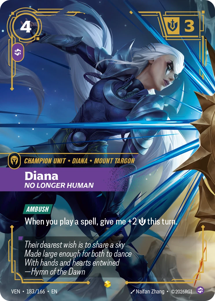 Diana, No Longer Human 卡圖