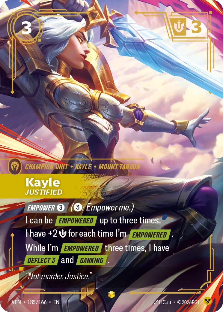 Kayle, Justified 卡圖