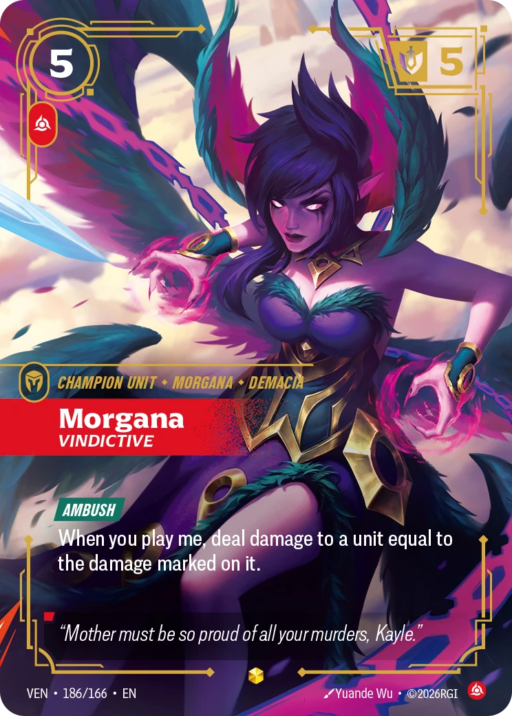 Morgana, Vindictive 卡圖