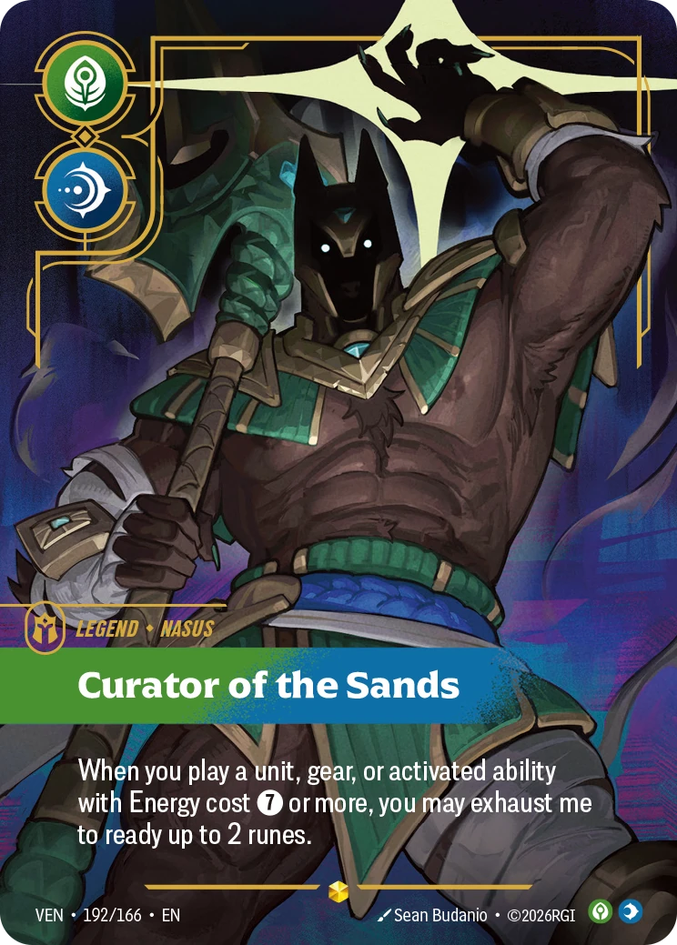Curator of the Sands 卡圖