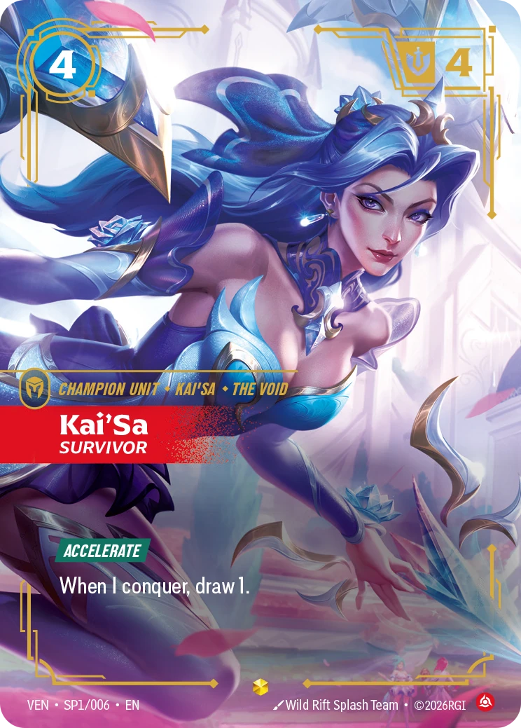 Kai'Sa, Survivor 卡圖